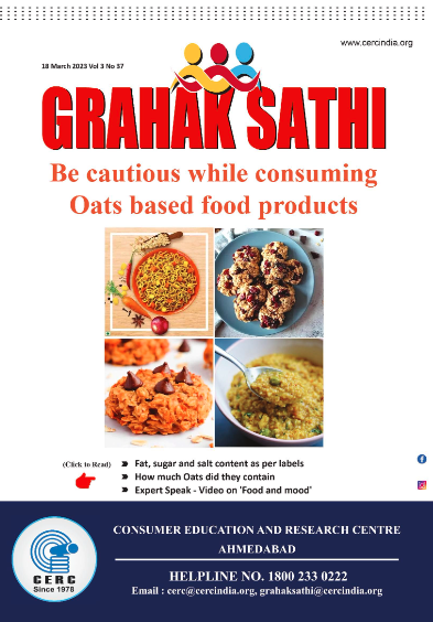 Be cautious while consuming Oats based food products
