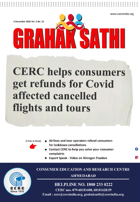 CERC helps consumers get refunds for Covid affected cancelled flights and tours