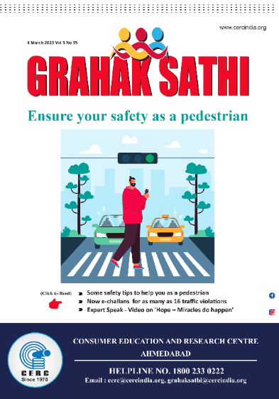 Ensure your safety as a pedestrian