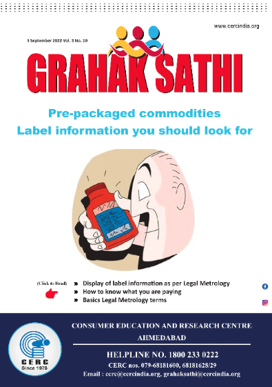 Pre-packaged commodities – Label information you should look for