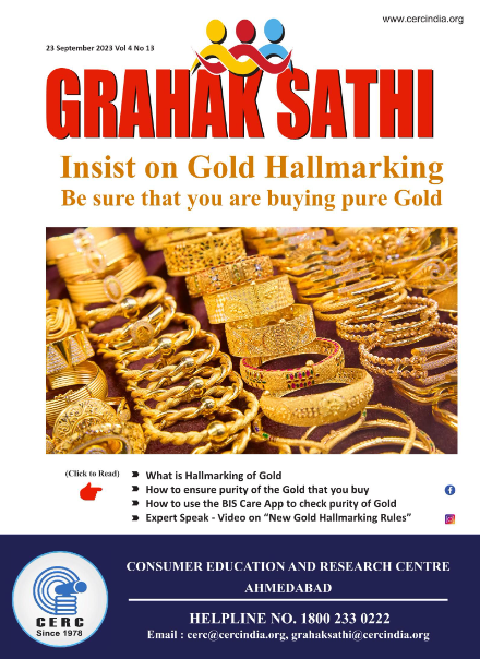 Be sure that you are buying pure Gold – Insist on Gold Hallmarking