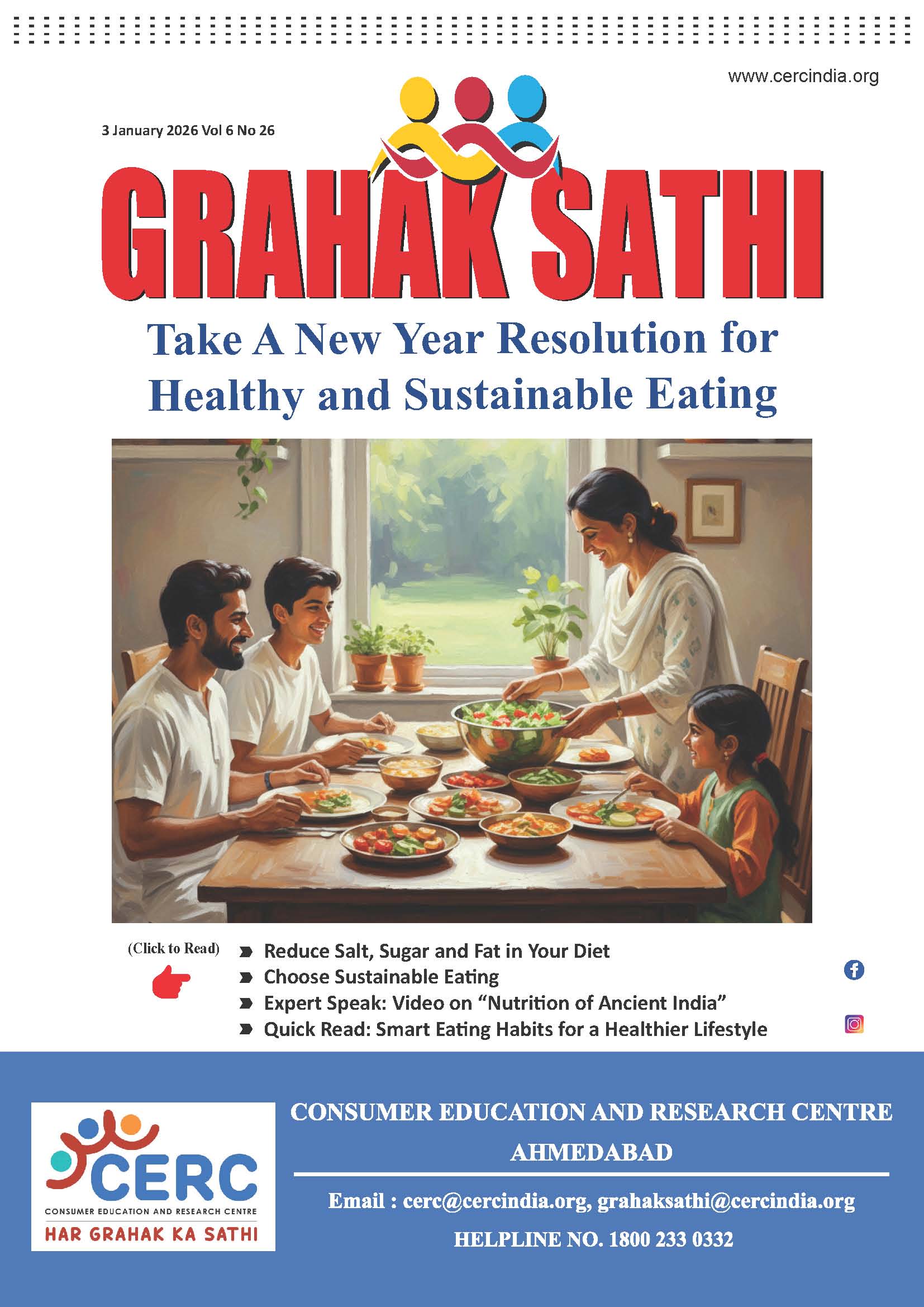 Take A New Year Resolution for Healthy and Sustainable Eating