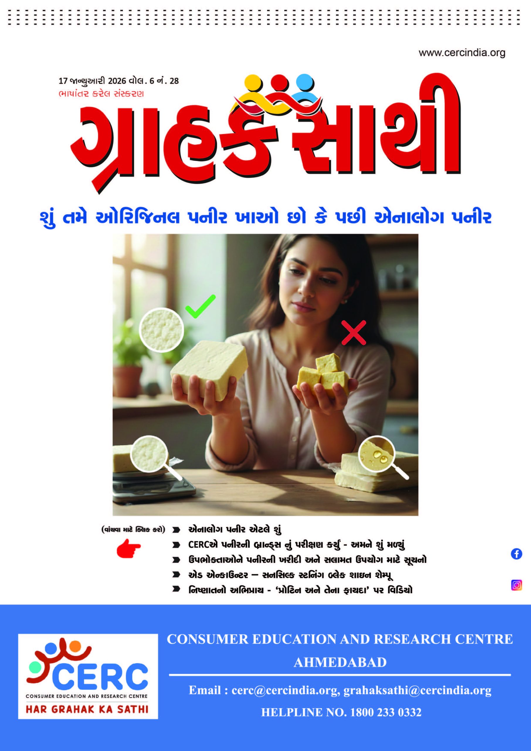 શું તમે ઓરિજિનલ પનીર ખાઓ છો કે પછી એનાલોગ પનીર
