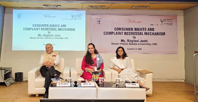 Session on Consumer Rights and Redressal Mechanisms at AMA Ahmedabad